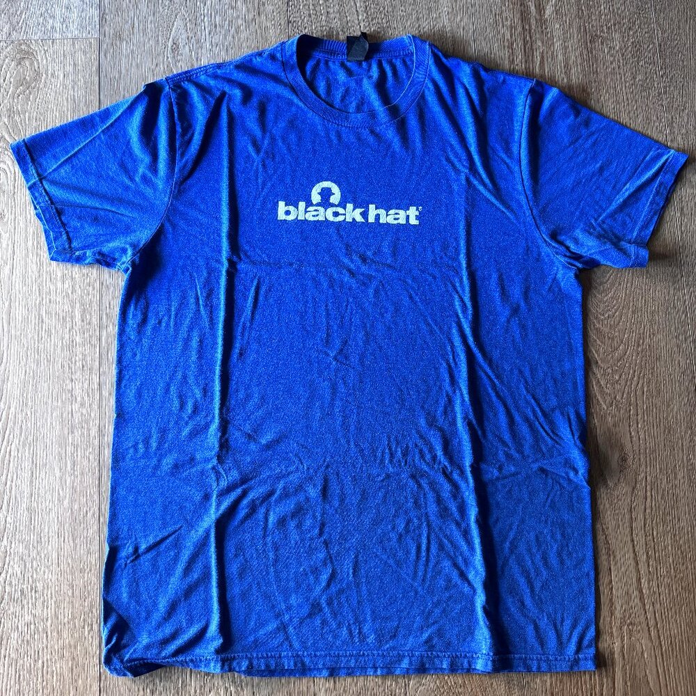 Blackhat Conference T-Shirt - Cybersecurity - Size Large